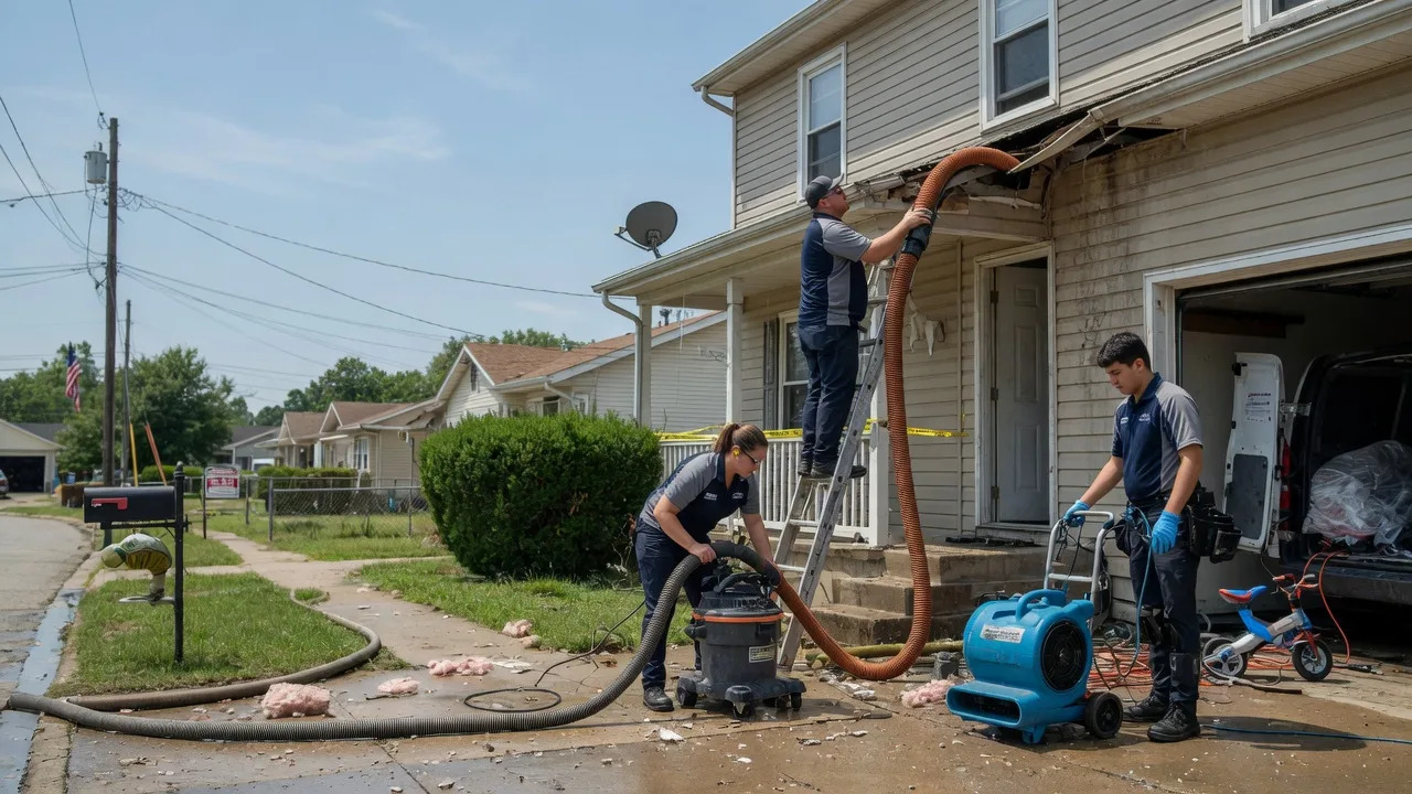 Water Damage Restoration in Jamestown, PA near me